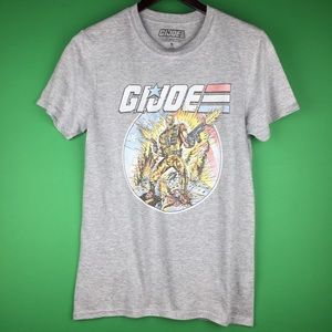 Mens Graphic Tee GI Joe Vintage Graphic Retro